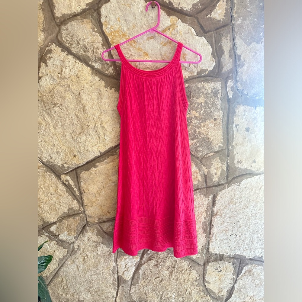 Missoni - Bright Pink Knit Tank Dress sz it 38